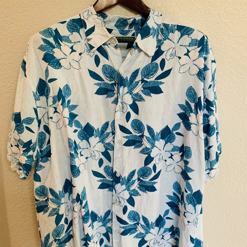 Cubavera Short Sleeve Aloha Shirt